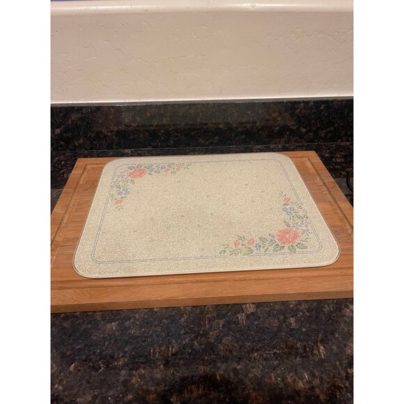 Symphony 15x12 Glass Counter Saver Cutting Board - Picture 3 of 6